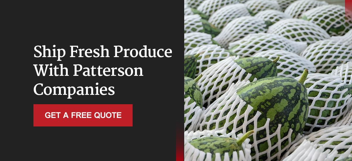 Ship Fresh Produce With Patterson Companies 